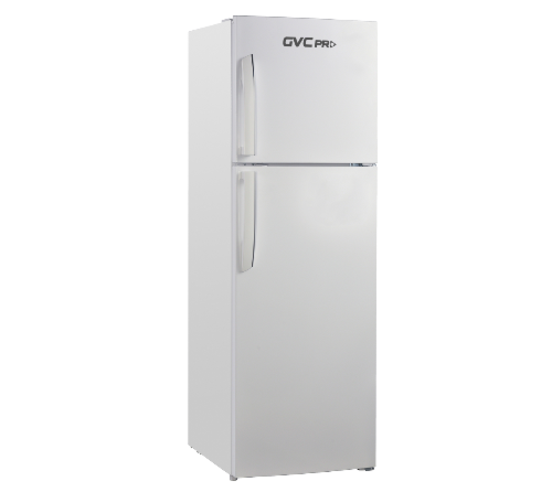 ثلاجة و فريزر علوي جي في سي برو - 7 قدم- أبيض