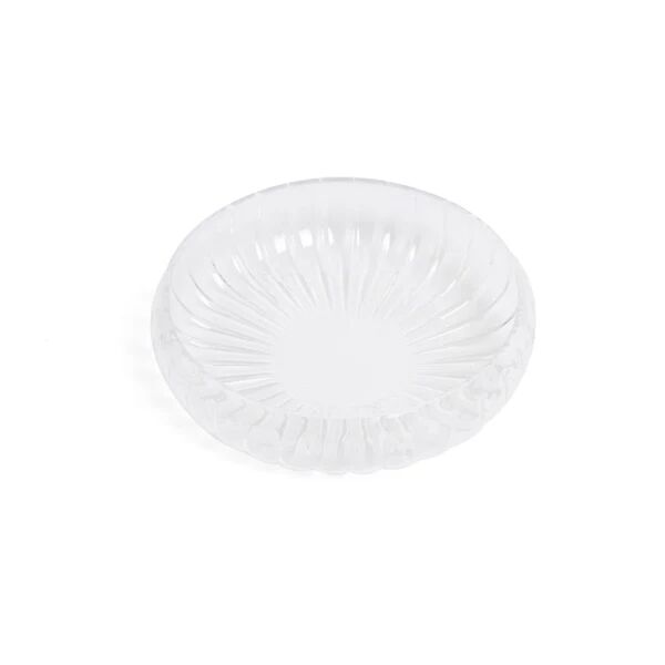 تمرية متوسطة زجاج من جوار - بنفسجي وذهبي