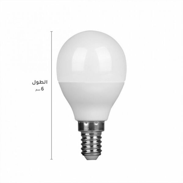 لمبة كروي واط 5 ابيض اي 14 فاس