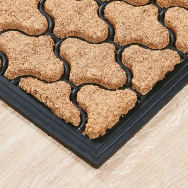 دعاسة صديقة للبيئة أثينا 60x120 سم - بيج واسود