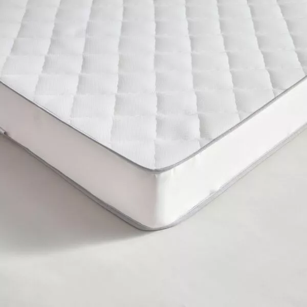 مرتبة فردية إسفنج لليافعين 120x200 سم - ابيض
