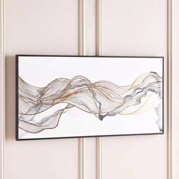 لوحة جدارية كانفاس مؤطرة - مينيا - 120x60 سم