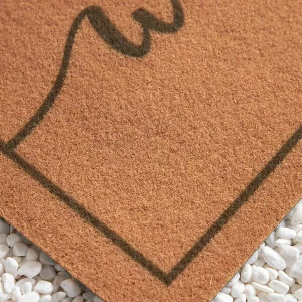دعاسة ويلكم 45x75 سم - بيج