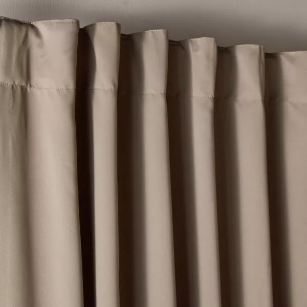 طقم ستائر تعتيم قطعتين - صن زيرو باكستر - 135x300 سم