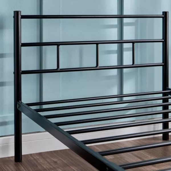 سرير توين ساكسس 90x200 سم - اسود