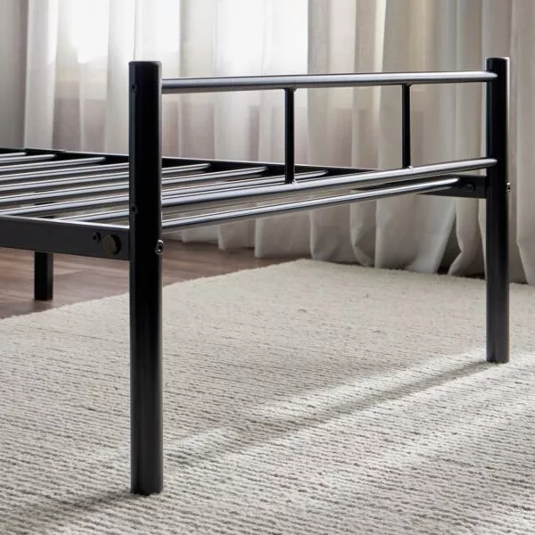 سرير توين ساكسس 90x200 سم - اسود