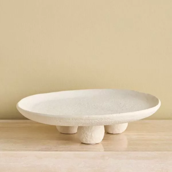 صحن ديكور سيراميك قبة - 30x30 سم