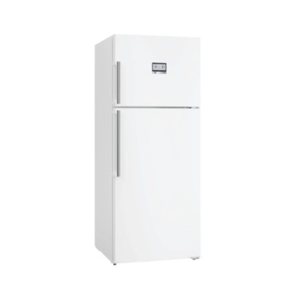 ثلاجة بوش قائمة بذاتها بفريزر علوي 581 لتر - أبيض