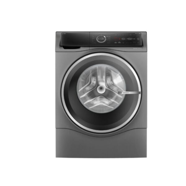 غسالة ومجفف ملابس بوش 1400 دورة في الدقيقة - رمادي