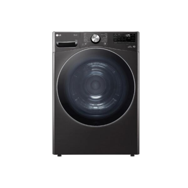 نشافة ال جي تكثيف 18 كيلو 14 برنامج - أسود وفضي