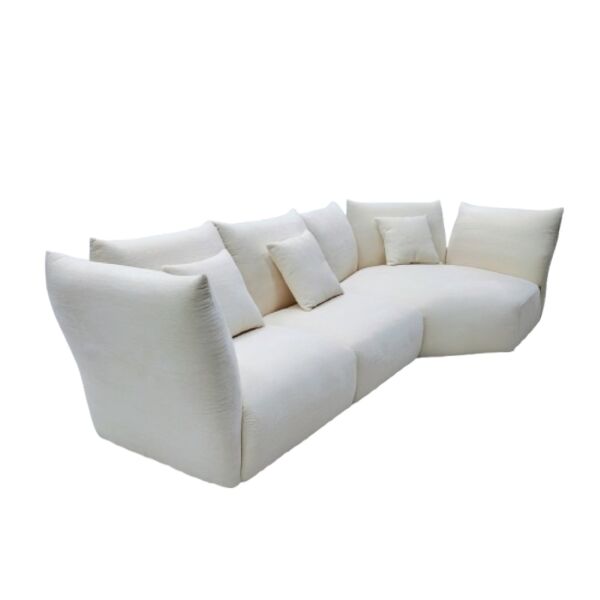 كنب زاوية شكل حرف L كارلوس - كريمي