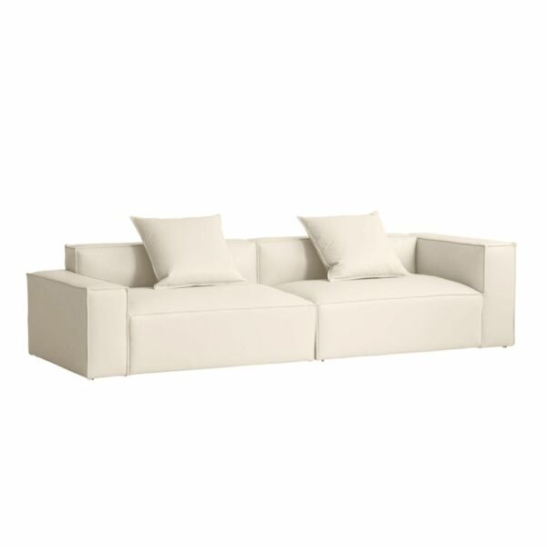 كنبة رباعية بروناي - كريمي