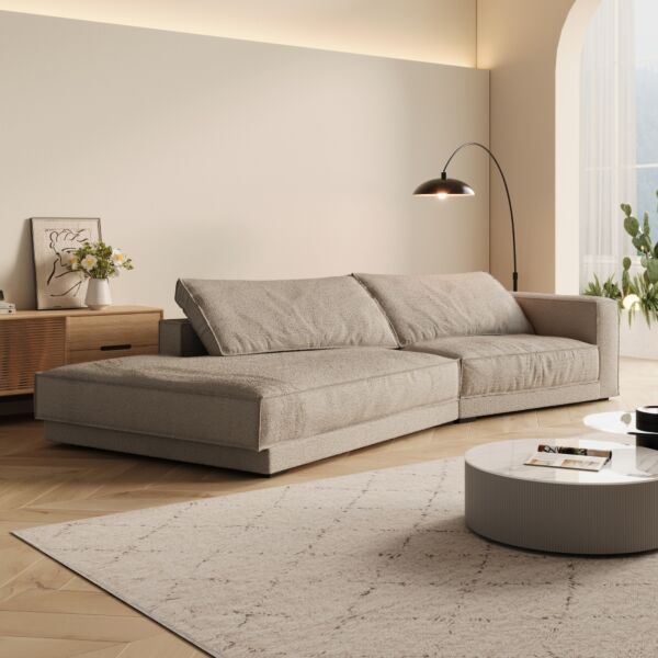 كنبة رباعية رومو - بيج