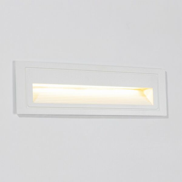 كشاف درج مستطيل كبير اطار ابيض