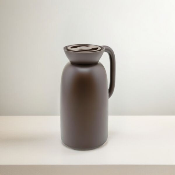 ترمس شاي وقهوة 1 لتر رينو - رمادي غامق