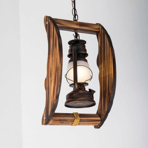 إنارة معلقة تراثية سراج كريسنت