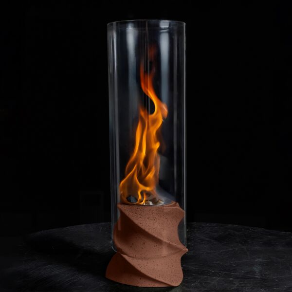 شمعة وورم لايت - بني