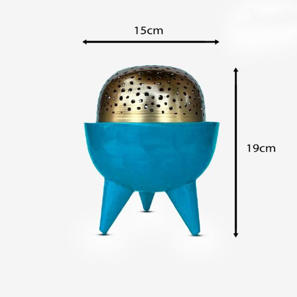 مبخرة كلاسي ازرق - صغير