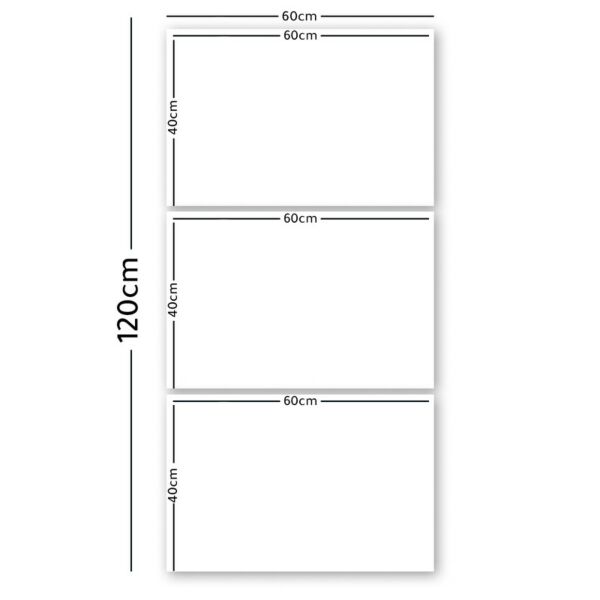 لوحة فنية ثلاث قطع بتصميم الطبيعة - نملة