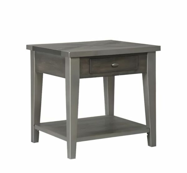 طاولة جانبية برانبري - بني