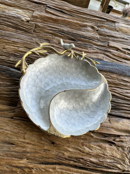 صحن تقديم تشوكليت كلاسي - رمادي