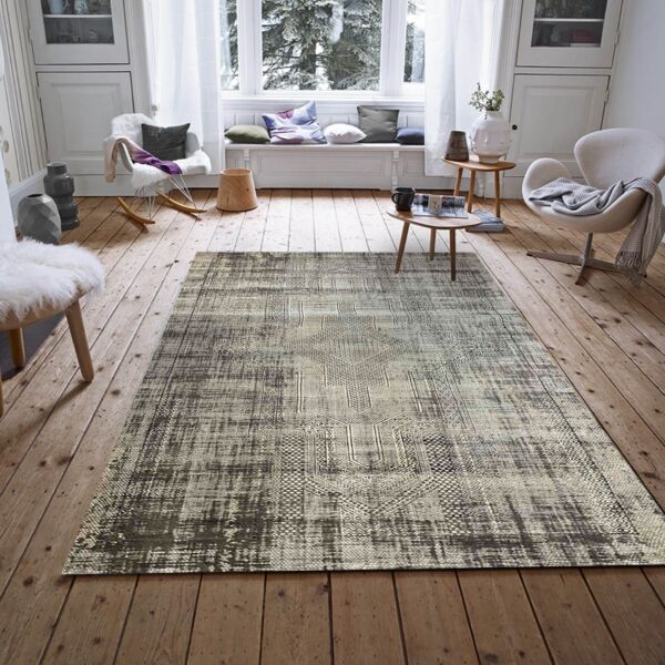 سجاد ماريسا - لون رصاصي ورصاصي غامق