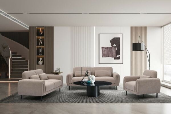 كنبة ثلاثي رولان - بيج