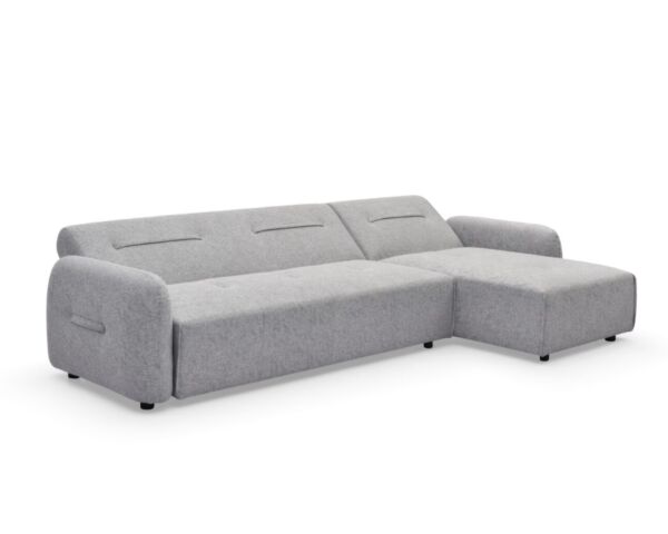 كنبة زاوية روتيا - رمادي