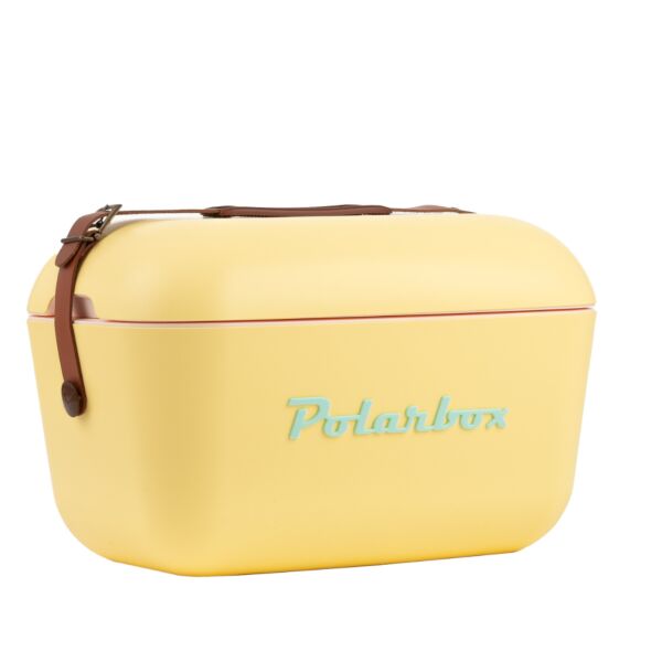 صندوق حافظ للبرودة كلاسيك بحزام جلدي - 20 لتر