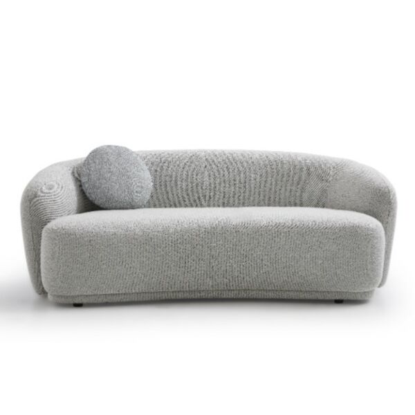 كنبة ثنائية انجل - رمادي فاتح