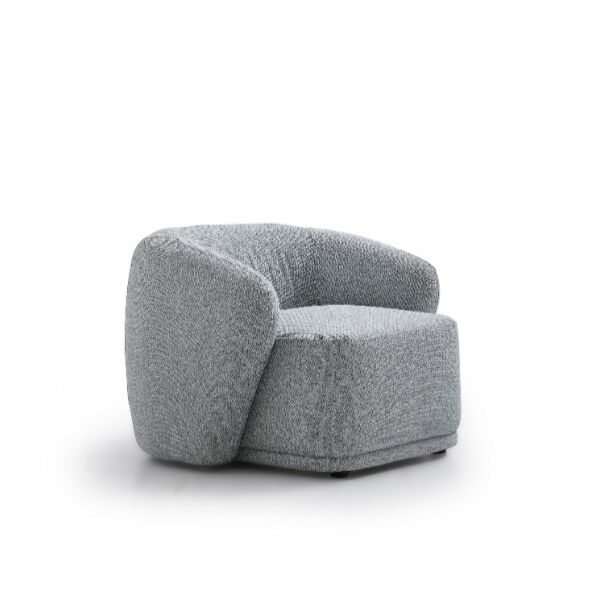 كنبة مفرد انجل - رمادي