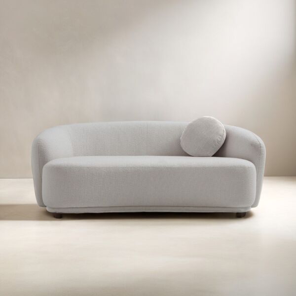 كنبة ثنائية جون - كريمي