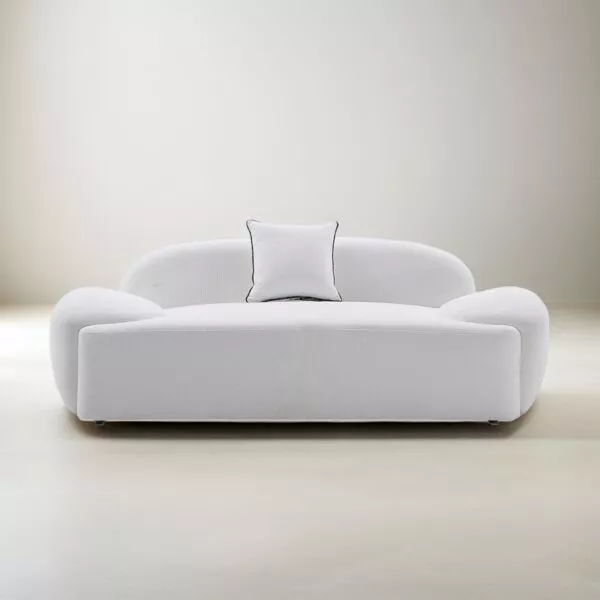 كنبة ثلاثية اياش - ابيض