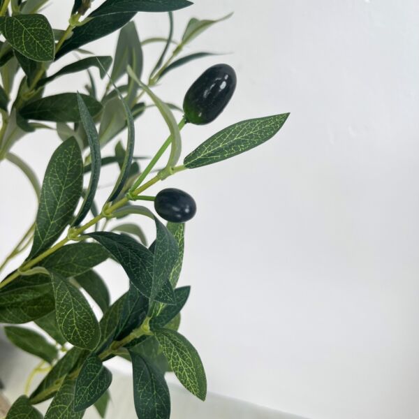 شجرة زيتون صناعية بلاستيك 180 سم - اخضر
