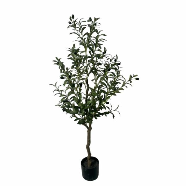 شجرة زيتون صناعية 120 سم - اخضر