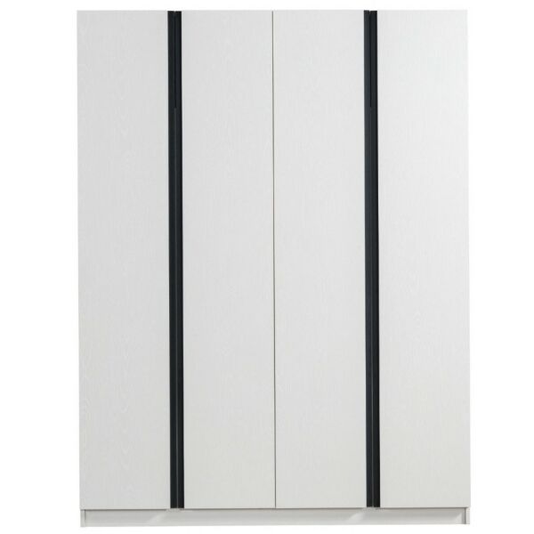 دولاب ملابس كابدوكيا - ابيض واسود