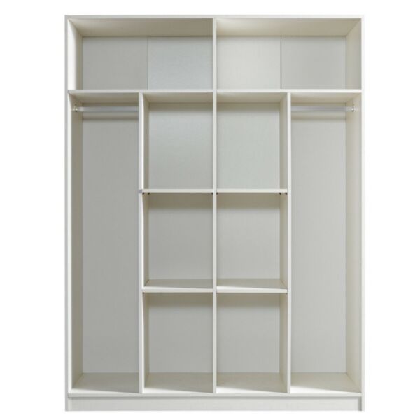 دولاب ملابس كابدوكيا - ابيض واسود