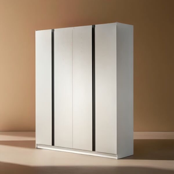 دولاب ملابس كابدوكيا - ابيض واسود