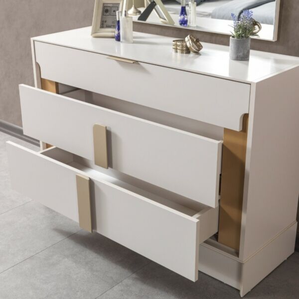 طقم غرفة نوم كينج 5 قطع - باباتيا- 180x200