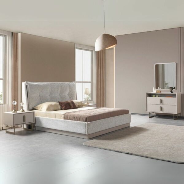 طقم غرفة نوم كينج 5 قطع - ميركان- 180x200