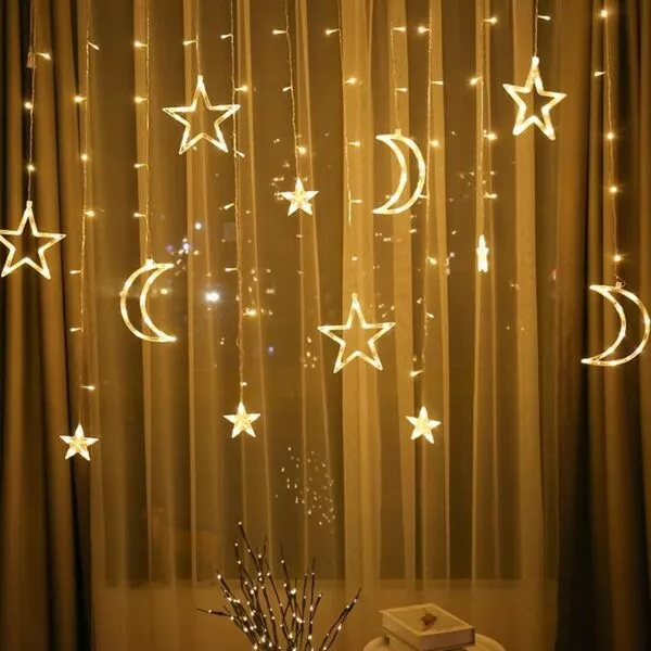 حبل إضاءة زينة رمضان 2 متر