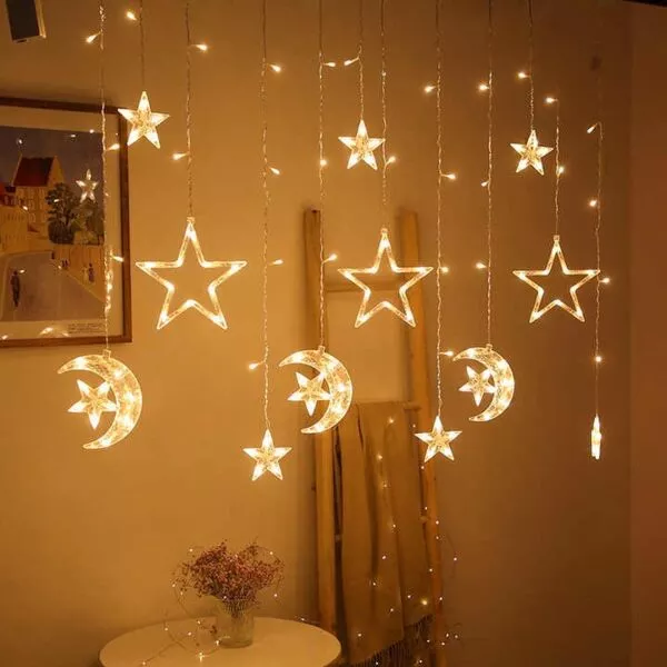 حبل إضاءة زينة رمضان 3 متر