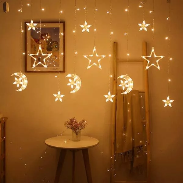 حبل إضاءة زينة رمضان 3 متر