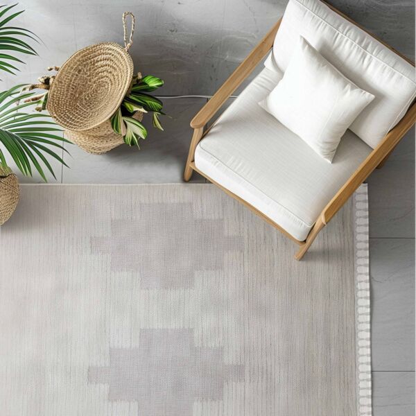 سجاد سيريناي مودرن تركي - كريمي وبيج