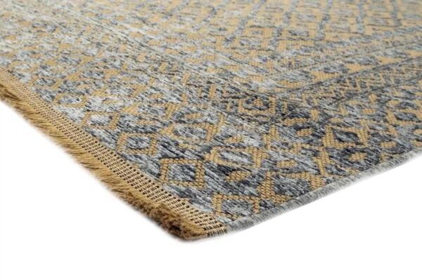 سجاد سوفا خيش - رمادي وازرق