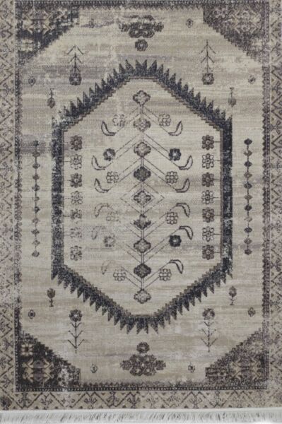 سجاد إلهام سدو بلجيكي خيش - كريمي ومتعدد الالوان