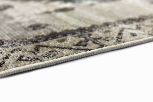 سجاد إلهام سدو بلجيكي خيش - كريمي ومتعدد الالوان