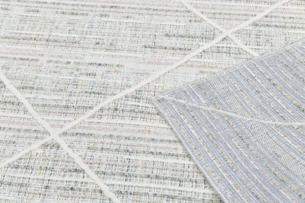 سجاد أوليفيا مودرن قطن بيج ومتعدد الالوان - خيش