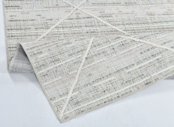 سجاد أوليفيا مودرن قطن بيج ومتعدد الالوان - خيش