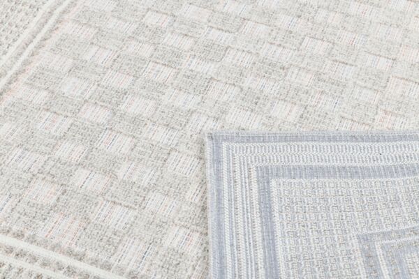 سجاد أوليفيا مودرن قطن - خيش بيج غامق ومتعدد الالوان